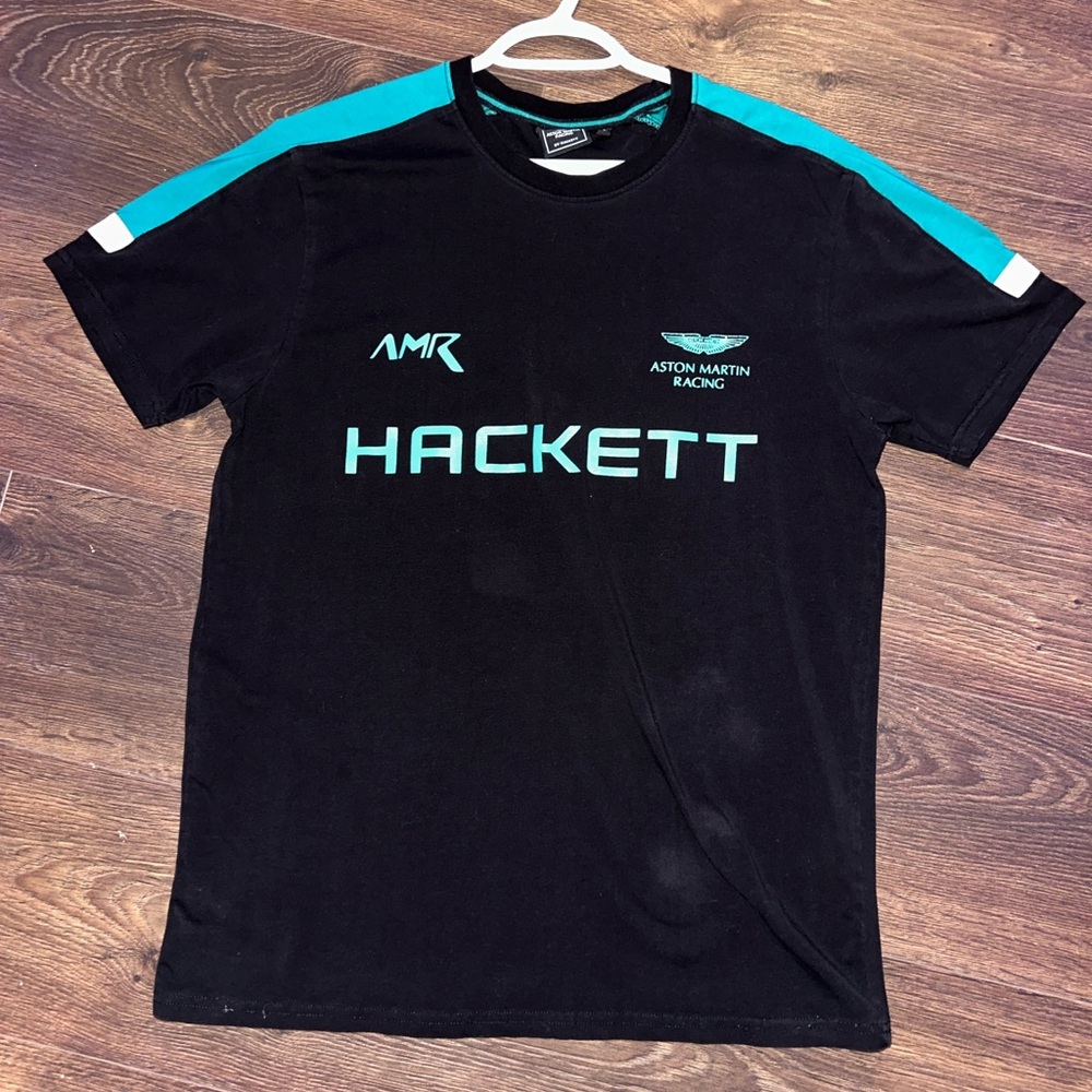 Aston Martin Racing x Hackett Tee – Black/Green
